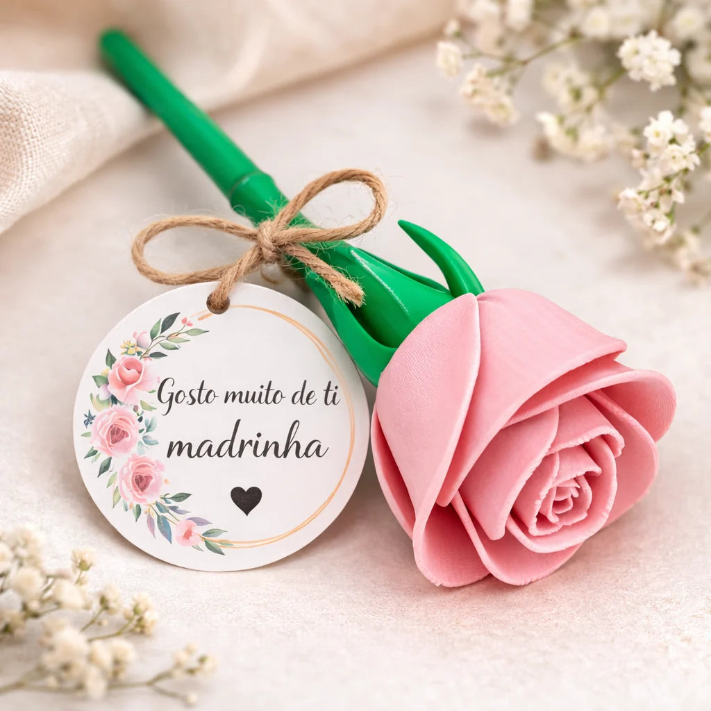 Rosa em 3D