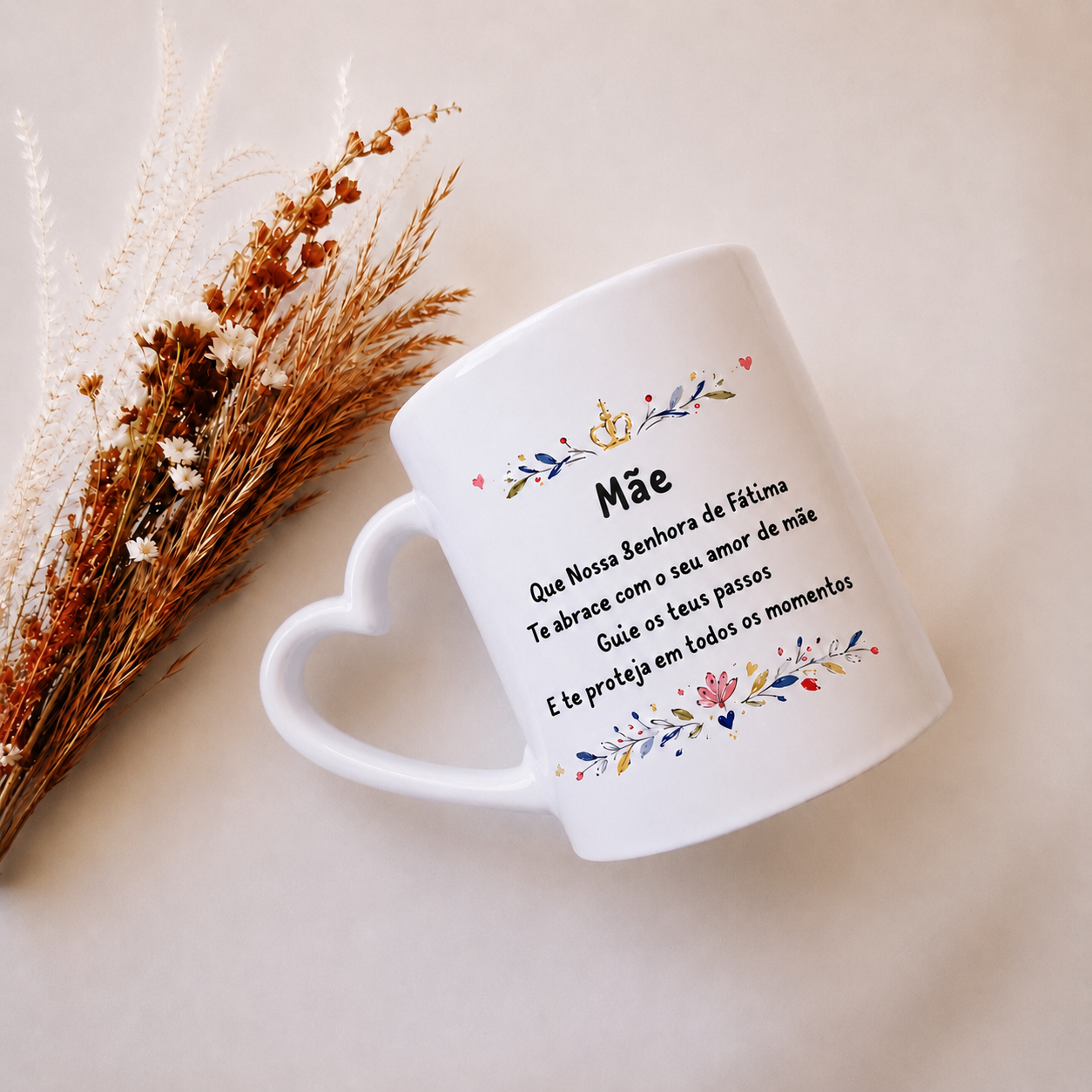 Caneca Nossa Senhora de Fátima - Edição Especial Mãe