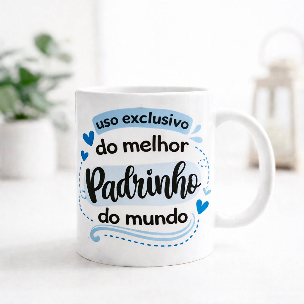 Caneca ‘Uso Exclusivo do Padrinho’