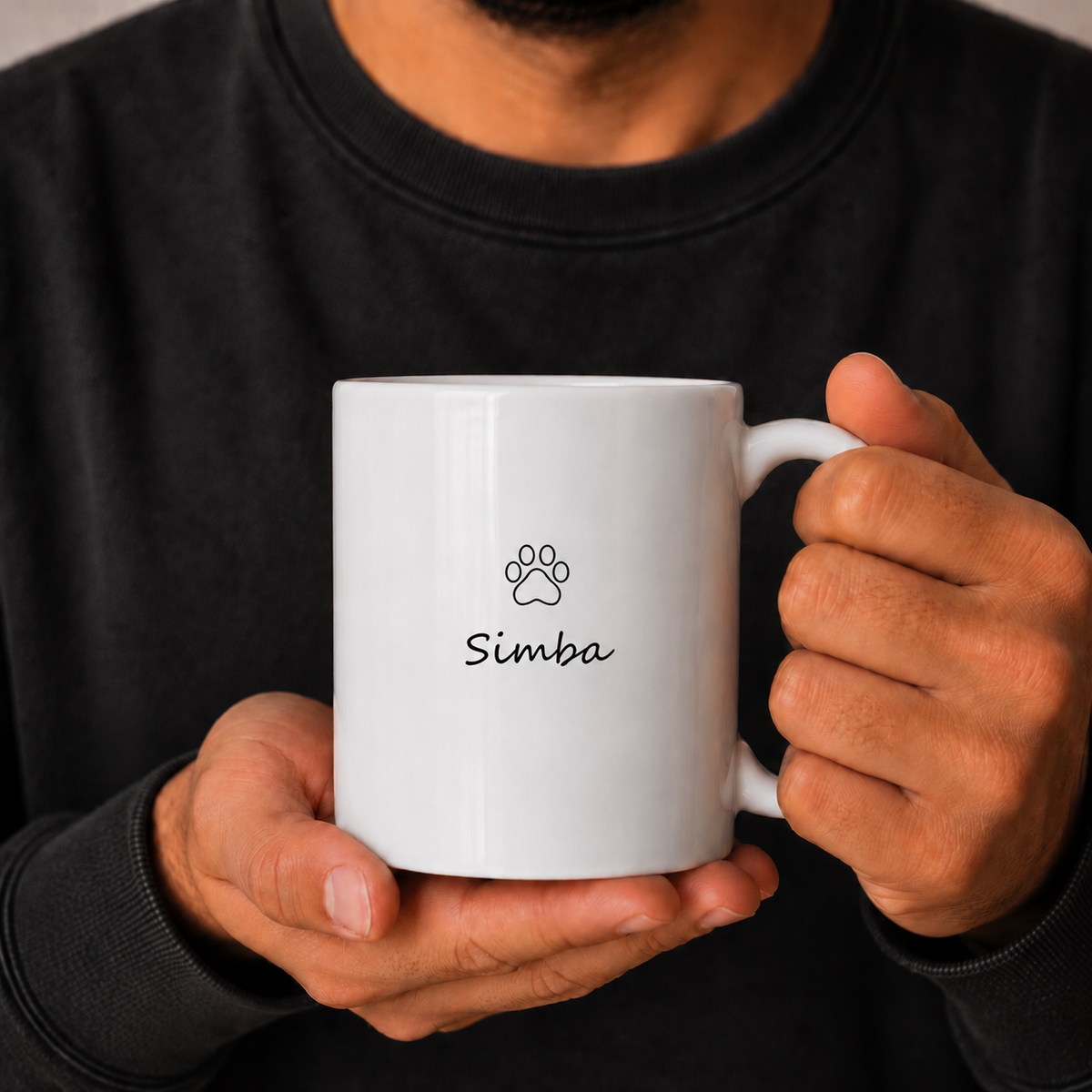 Caneca personalizada Cat dad nome