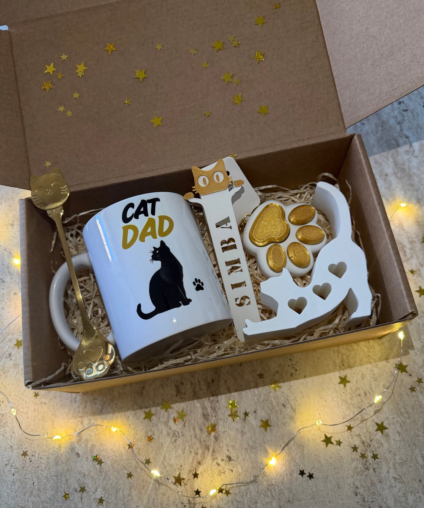 Box "Cat Dad"