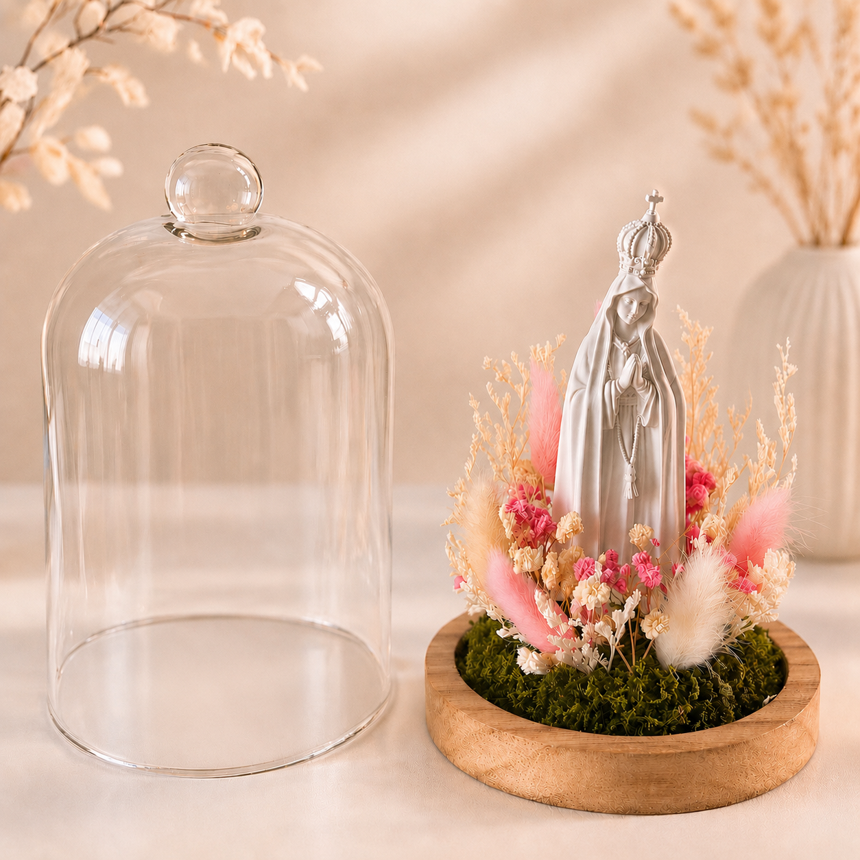 Campânula de Nossa Senhora de Fátima Personalizada