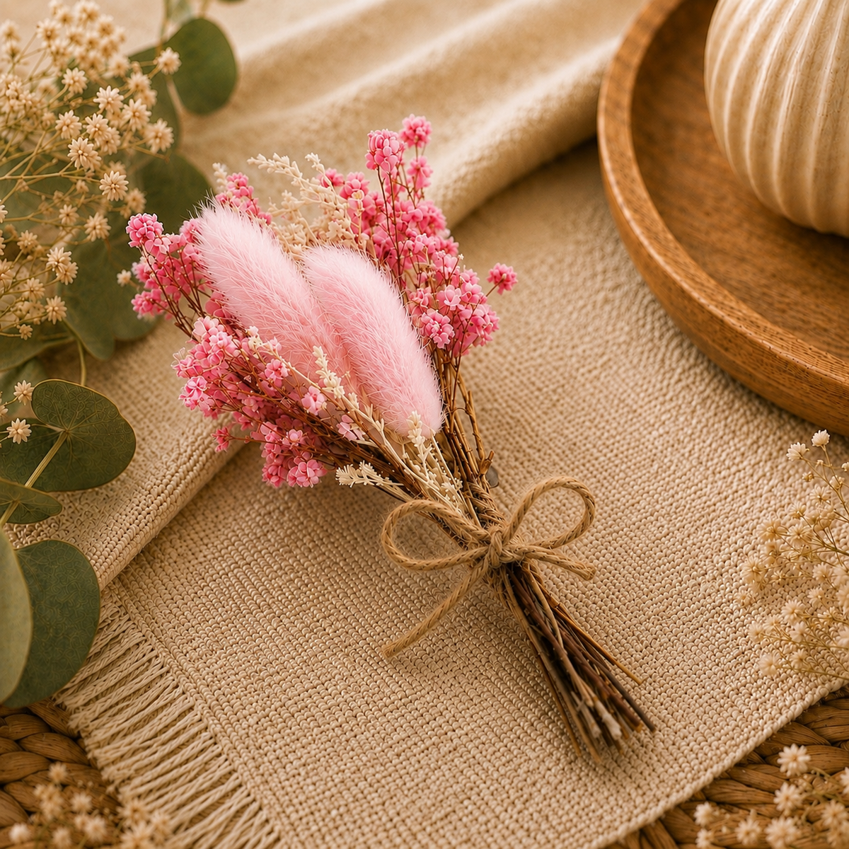 Ramo de flores para convite madrinha 