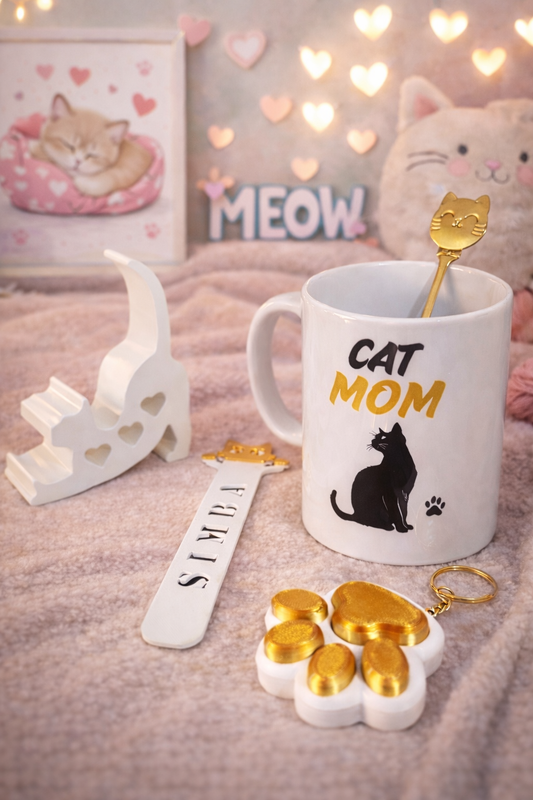 Box "Cat Mom"