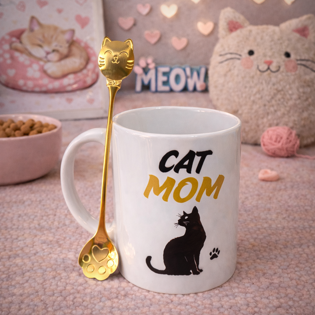 Box "Cat Mom"