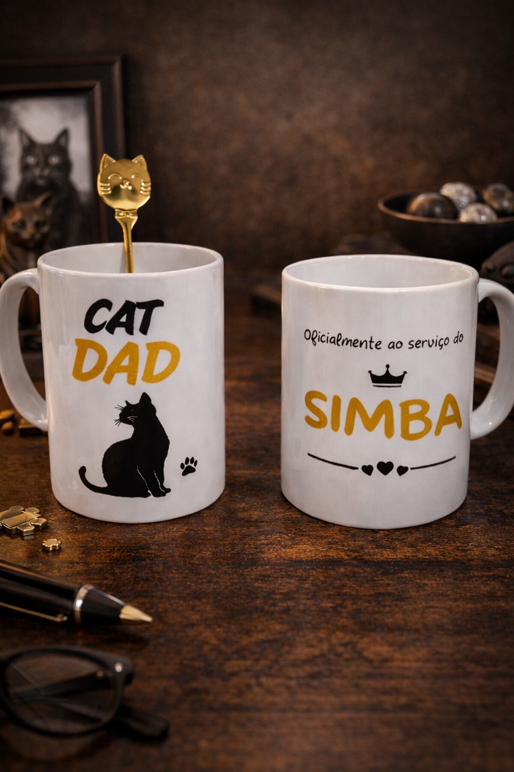 Box "Cat Dad"