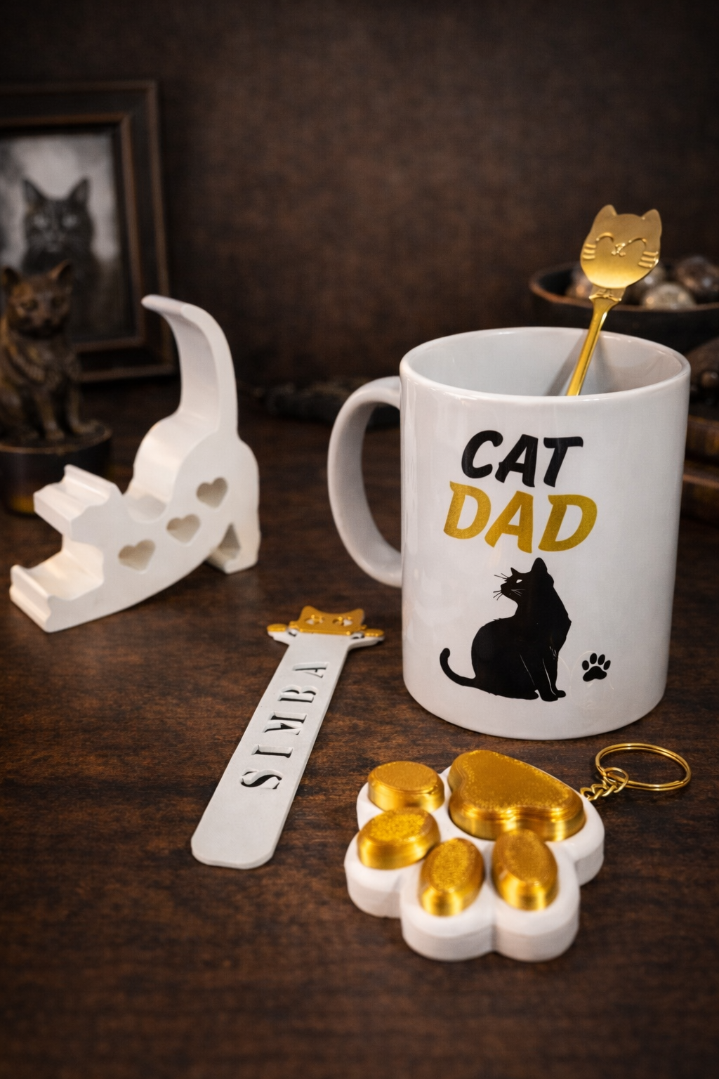 Box "Cat Dad"