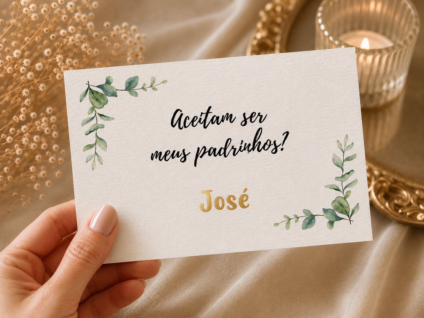 Box Convite Padrinhos
