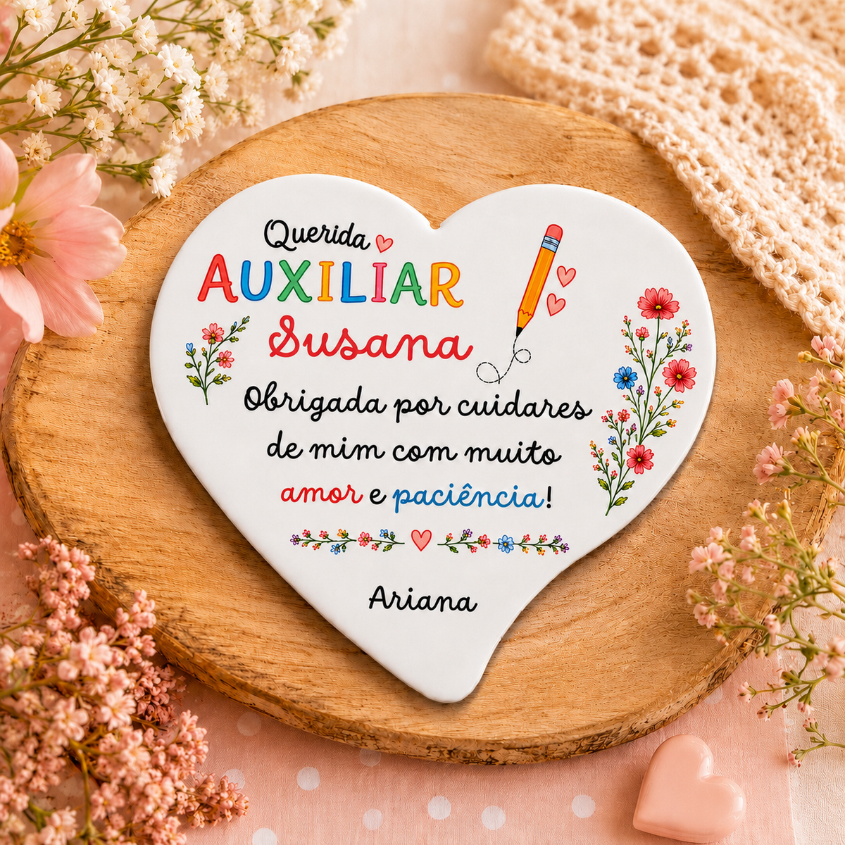 Iman personalizado para auxiliar 