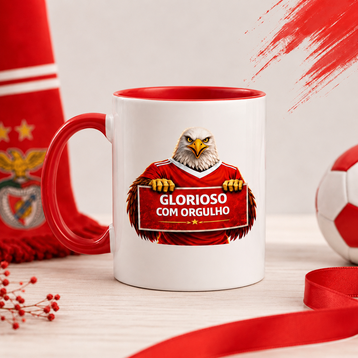 Caneca personalizada com nome Benfica 