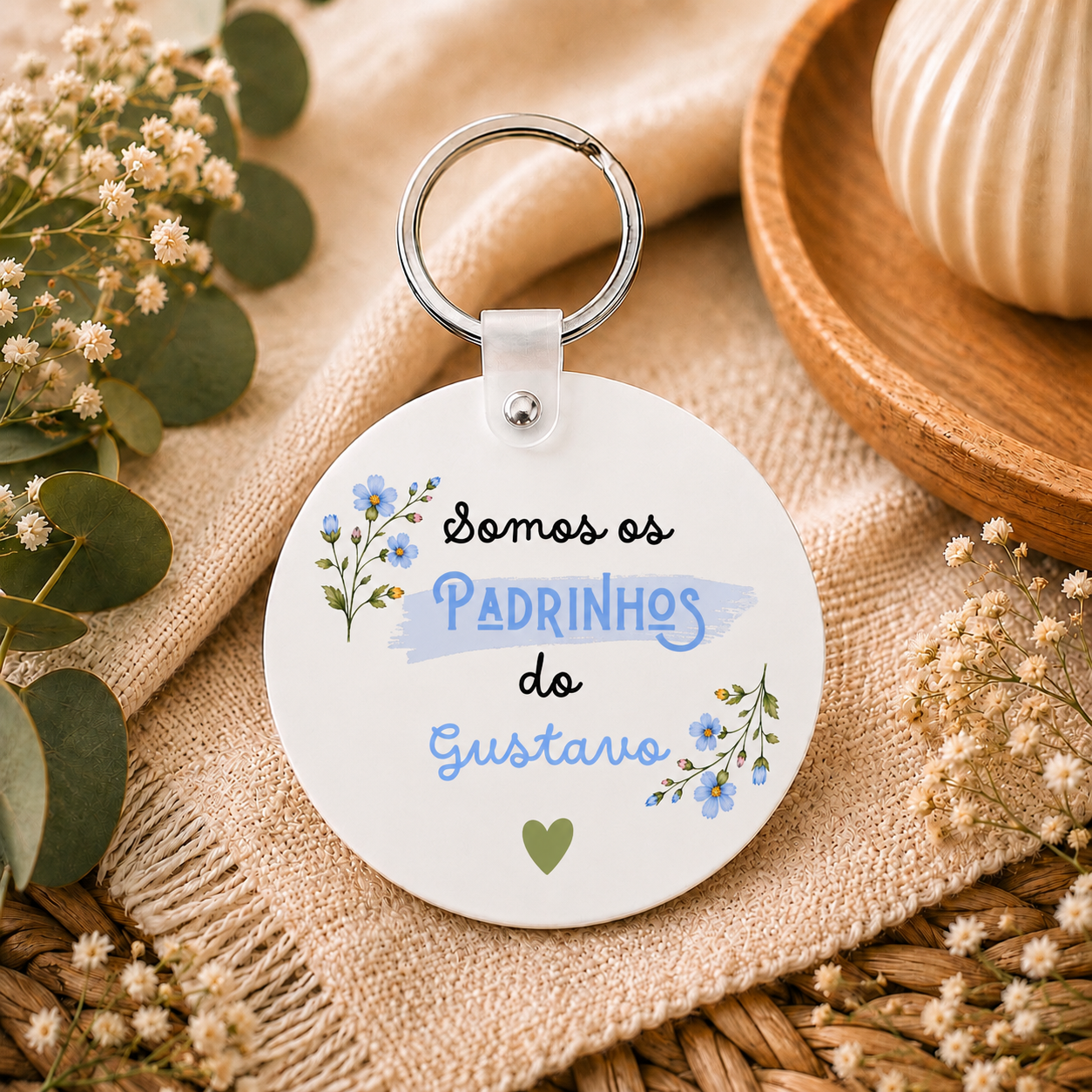 Porta chaves padrinhos 