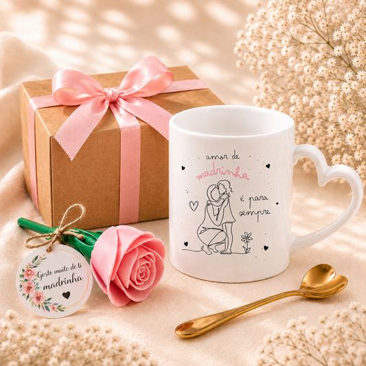 Box Personalizada para madrinha de menina 