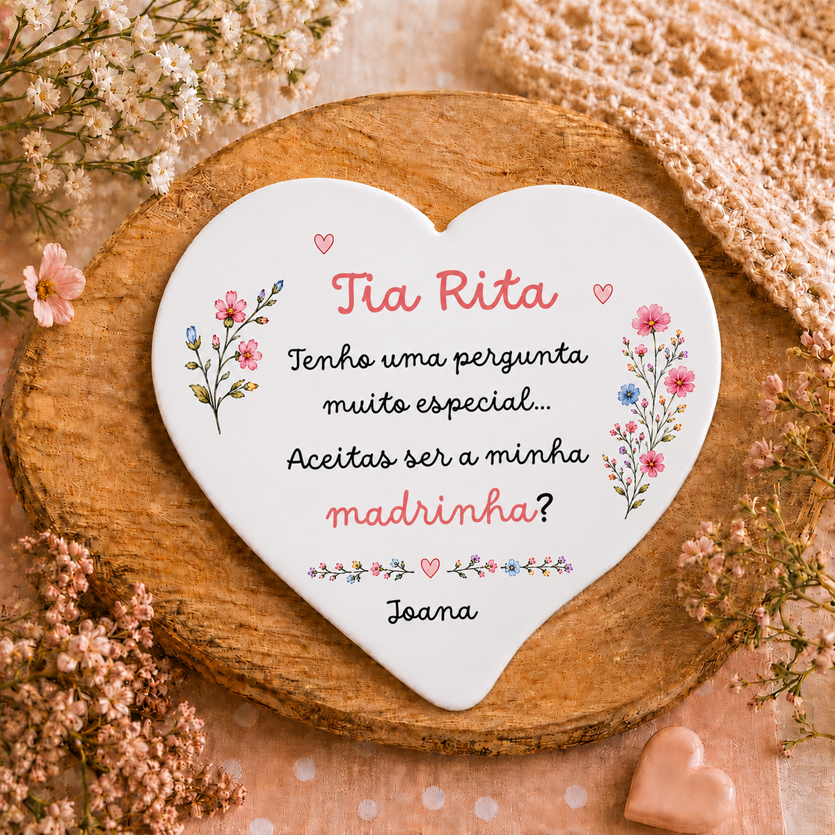 Iman convite madrinha 