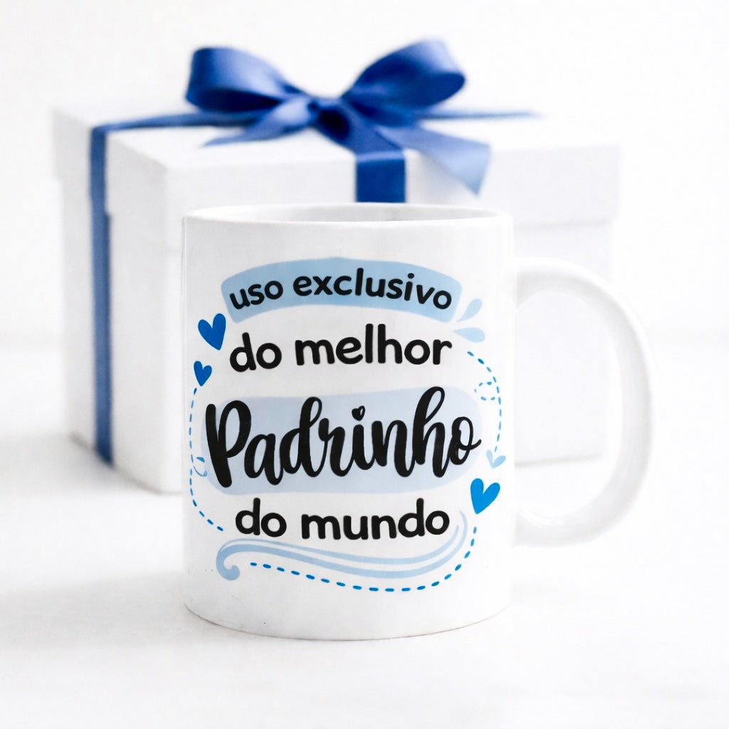 Caneca ‘Uso Exclusivo do Padrinho’