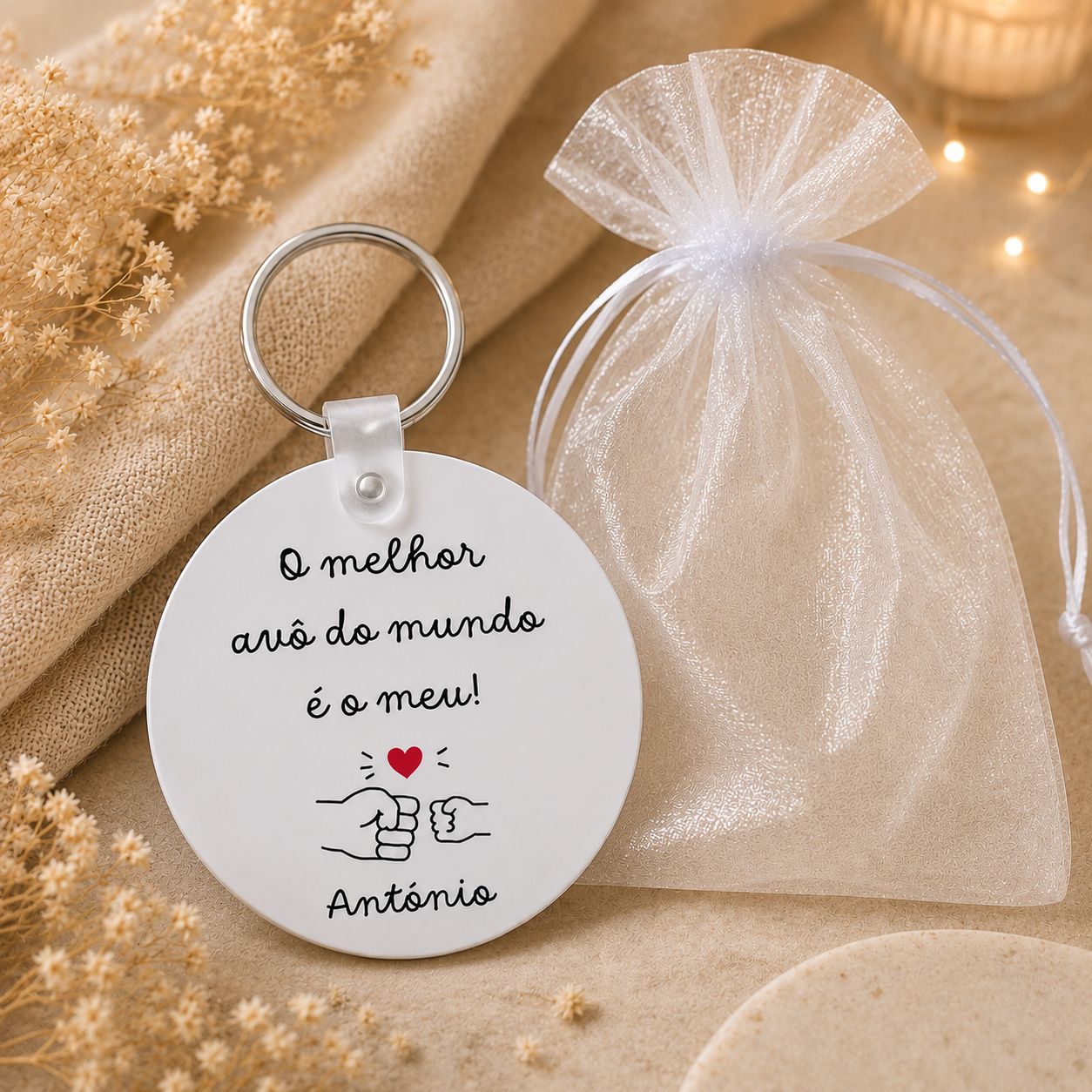 Porta chaves personalizado avô
