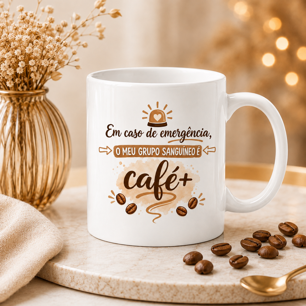 Caneca personalizada café 