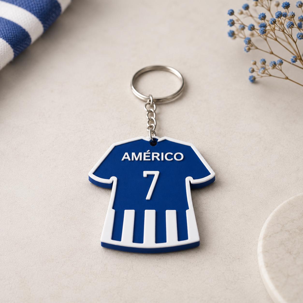 Porta chaves personalizado com nome para portista 