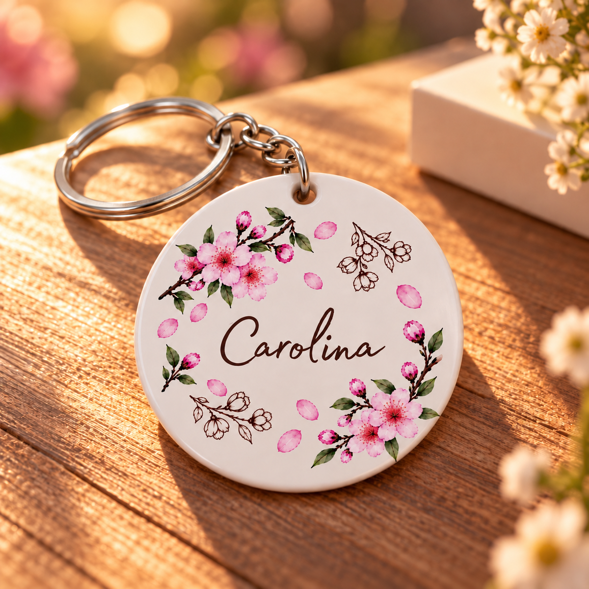 Porta chaves personalizado mulher 