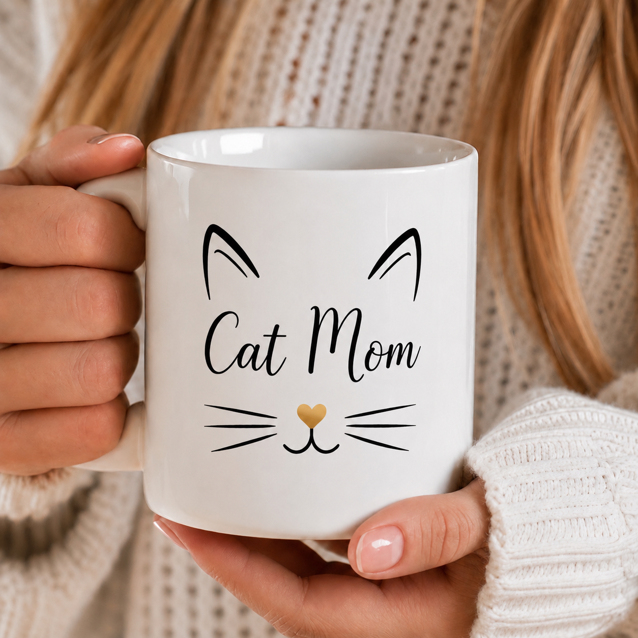 Box "Cat Mom"