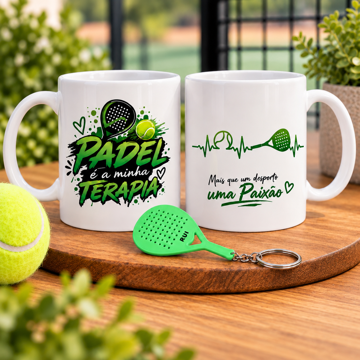 Conjunto personalizado para amantes de padel 