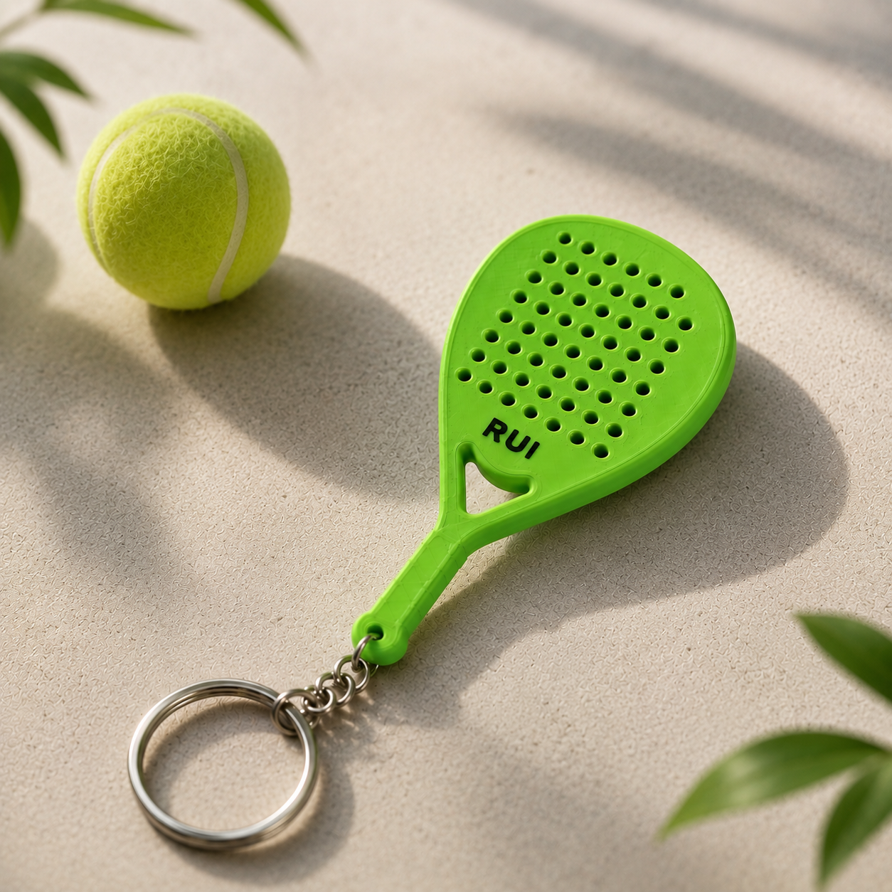 Raquete personalizada com nome padel 