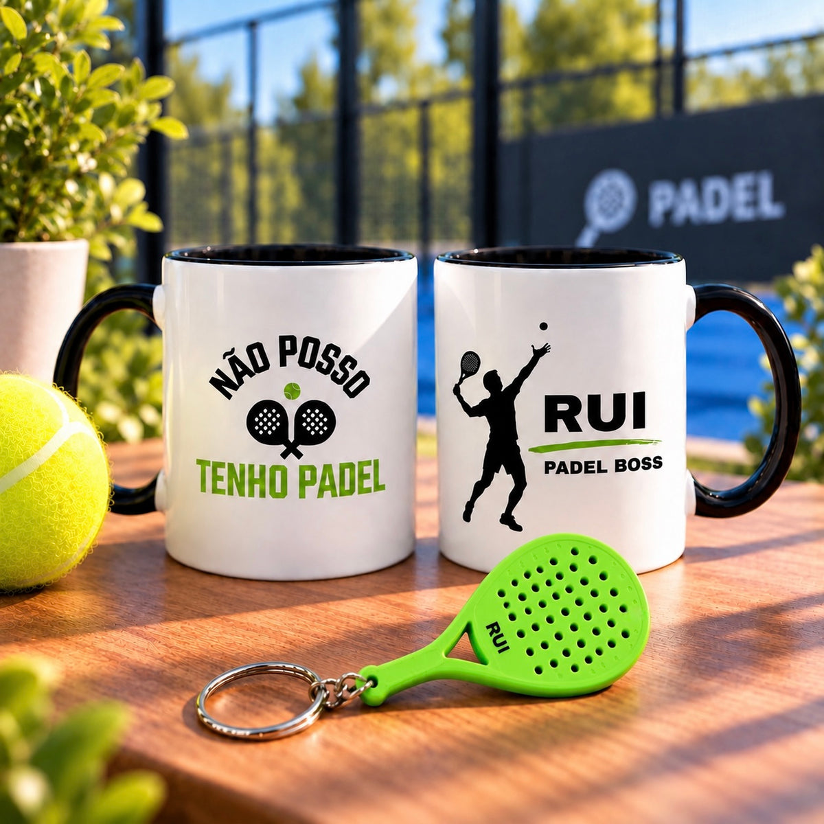 Conjunto personalizado para amantes de padel 