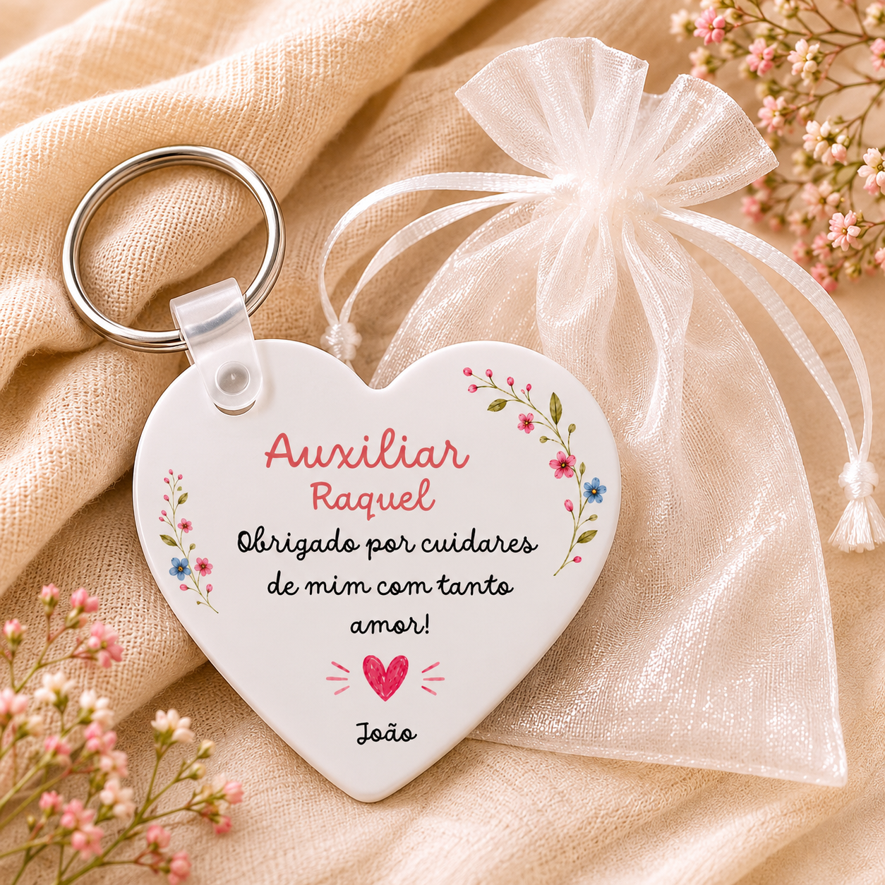 Porta Chaves personalizado Auxiliar 