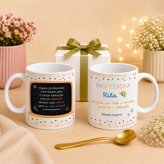 Presente personalizado para professora 