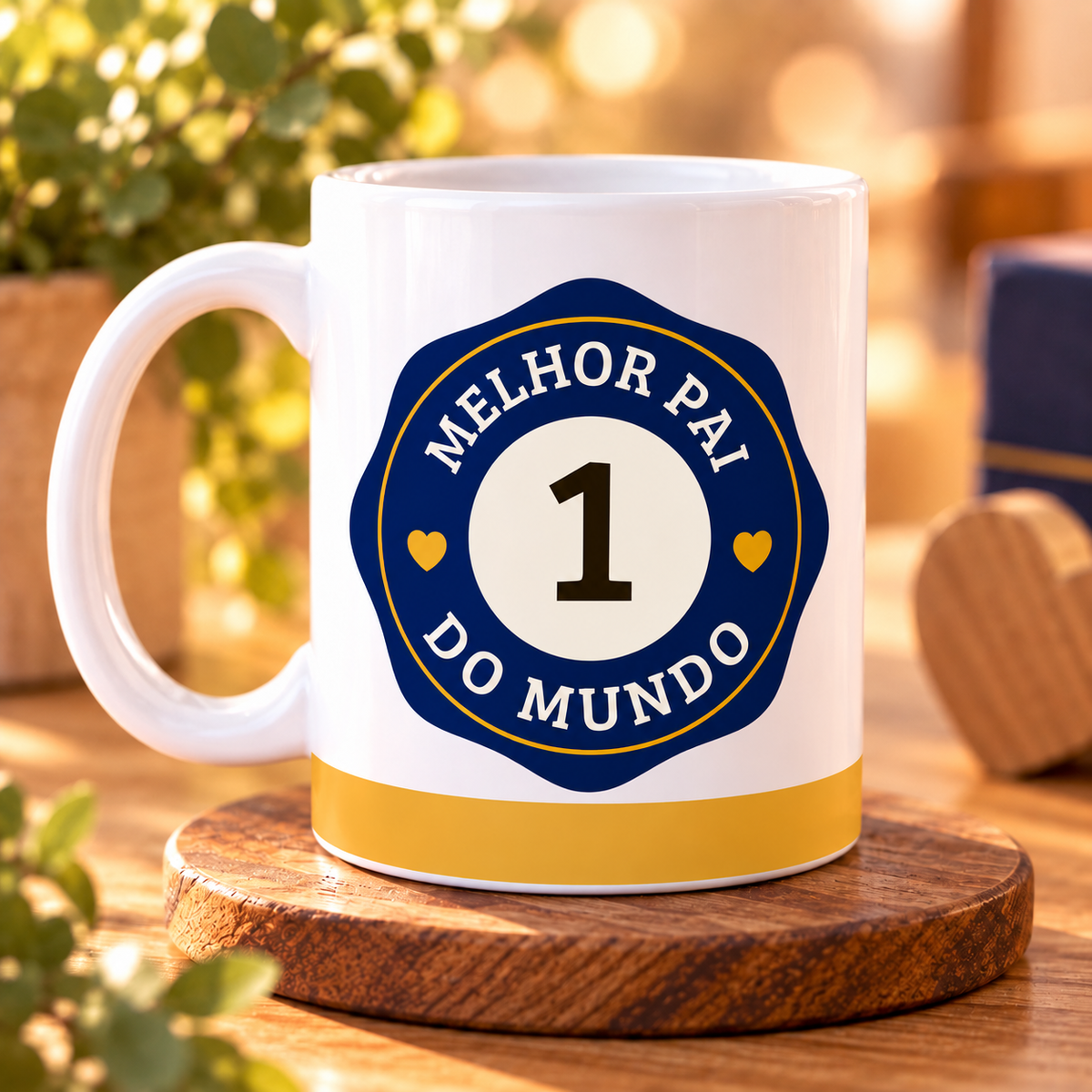 Caneca personalizada melhor pai 