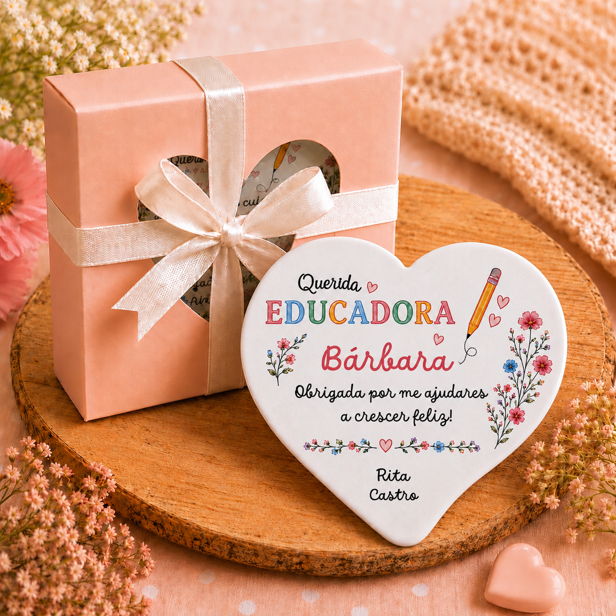 Íman Personalizado para Educadora