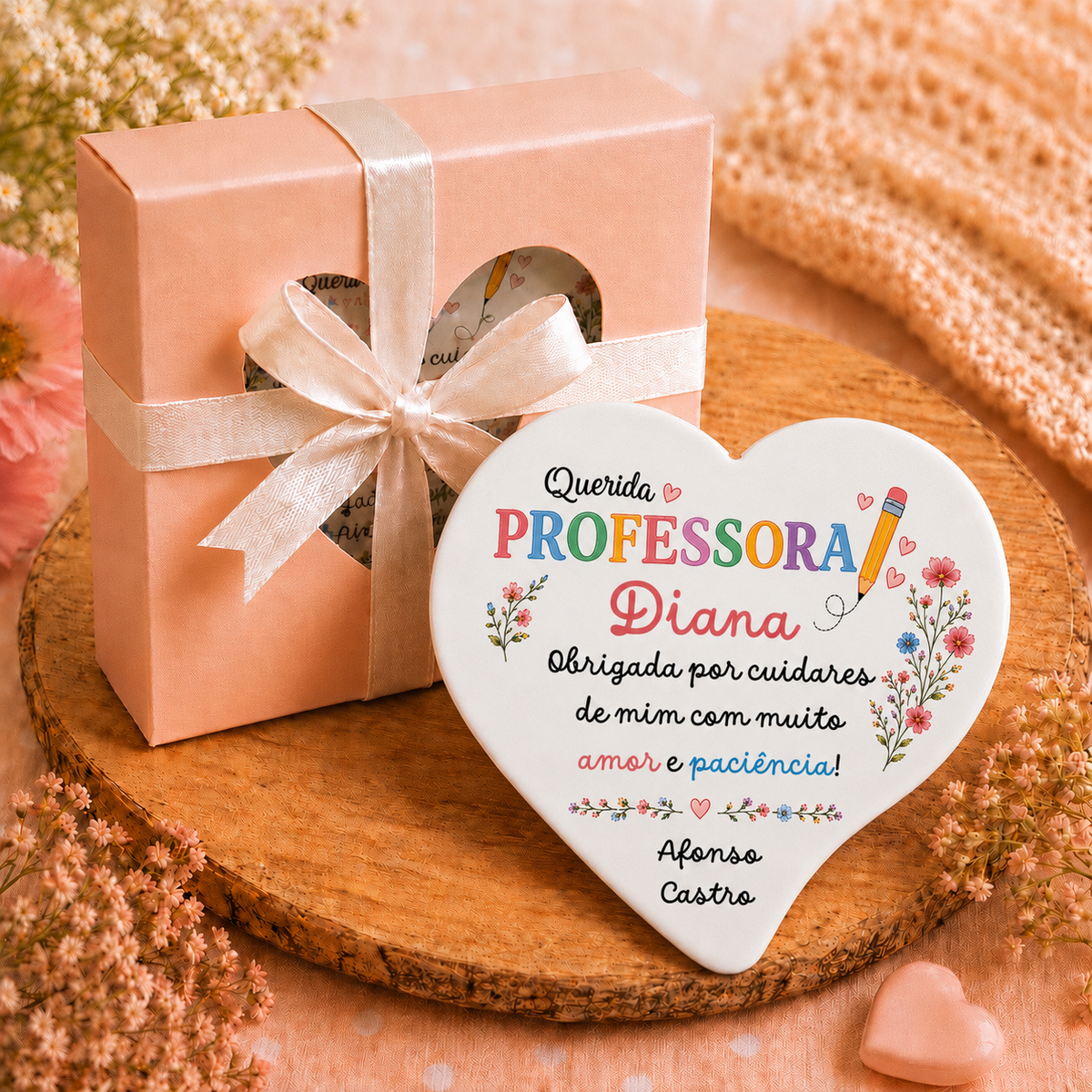 Íman Personalizado para Professora