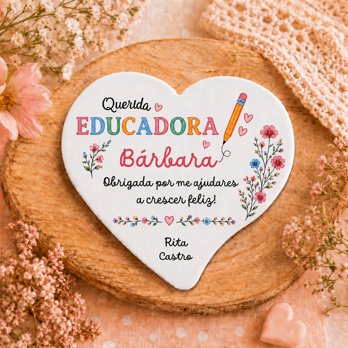 Íman Personalizado para Educadora